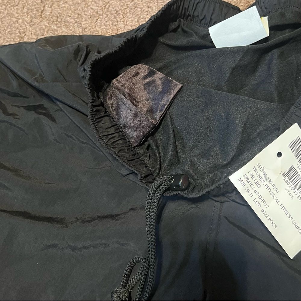 🇺🇸U.S. Army NWT Physical Fitness Uniform PFU Trunks Shorts w/liner Military L - Picture 7 of 12